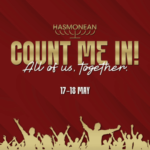 Count Me In Hasmonean 2026 Matched Funding Campaign