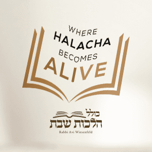 Kollel Hilchos Shabbos